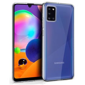 Capa de silicone COOL para Samsung A315 Galaxy A31 (transparente)