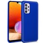 Capa de silicone COOL para Samsung A325 Galaxy A32 4G (azul)