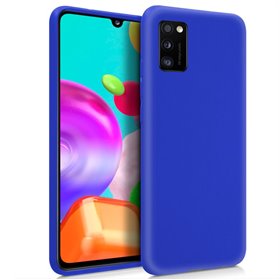 Capa de silicone COOL para Samsung A415 Galaxy A41 (azul)