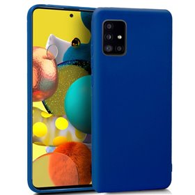 Capa de silicone COOL para Samsung A516 Galaxy A51 5G (azul)