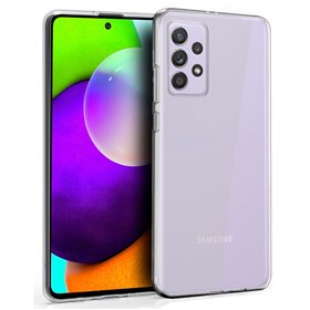 Capa de silicone COOL para Samsung A525 Galaxy A52 / A52 5G / A52s 5G (transparente)