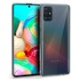 Capa de silicone COOL para Samsung A715 Galaxy A71 (transparente)