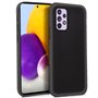 Capa de silicone COOL para Samsung A725 Galaxy A72 (preta)