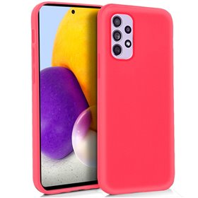 Capa de silicone COOL para Samsung A725 Galaxy A72 (rosa)