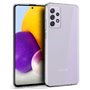 Capa de silicone COOL para Samsung A725 Galaxy A72 (transparente)