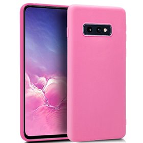 Capa de silicone COOL para Samsung G970 Galaxy S10e (rosa)