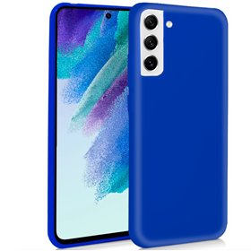 Capa de silicone COOL para Samsung G990B Galaxy S21 FE (azul)