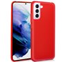 Capa de silicone COOL para Samsung G996 Galaxy S21 Plus (vermelha)