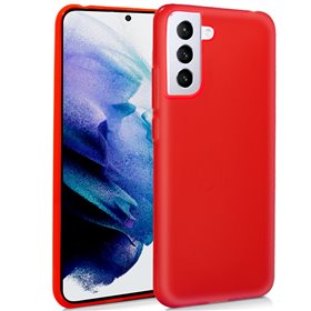 Capa de silicone COOL para Samsung G996 Galaxy S21 Plus (vermelha)