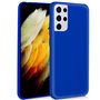 Capa de silicone COOL para Samsung G998 Galaxy S21 Ultra (azul)