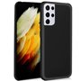 Capa de silicone COOL para Samsung G998 Galaxy S21 Ultra (preta)