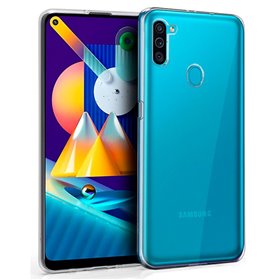 Capa de silicone COOL para Samsung M115 Galaxy M11 / A11 (transparente)