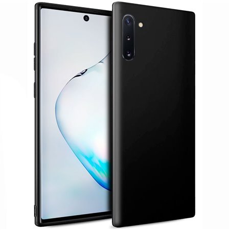 Capa de silicone COOL para Samsung N970 Galaxy Note 10 (preta)
