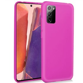 Capa de silicone COOL para Samsung N980 Galaxy Note 20 (rosa)