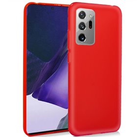 Capa de silicone COOL para Samsung N985 Galaxy Note 20 Ultra (vermelha)