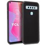 Capa de silicone COOL para TCL 10L (preta)