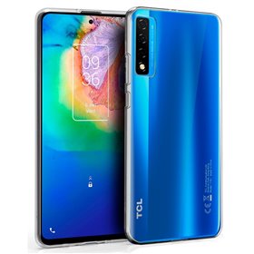 Capa de silicone COOL para TCL 20 5G / 20L / 20L Plus (transparente)