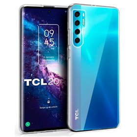 Capa de silicone COOL para TCL 20 Pro 5G (transparente)