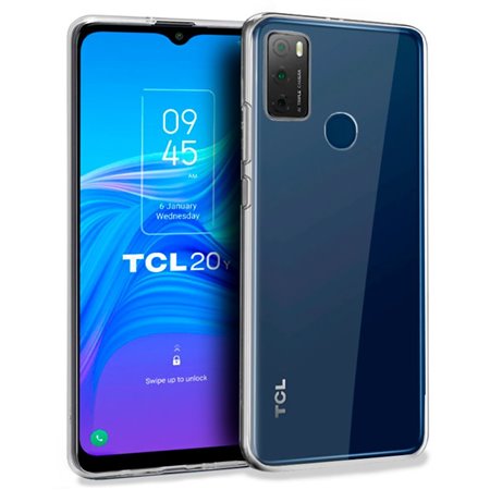 Capa de silicone COOL para TCL 20Y (transparente)