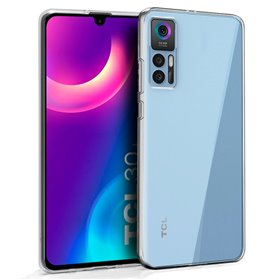 Capa de silicone COOL para TCL 30 Plus / 30 / 30 5G (transparente)