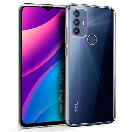 Capa de silicone COOL para TCL 30 SE / 30E / 305 / 306 (transparente)