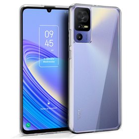 Capa de silicone COOL para TCL 40 SE (transparente)