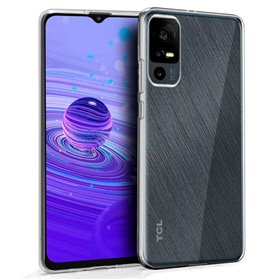Capa de silicone COOL para TCL 40R 5G (transparente)