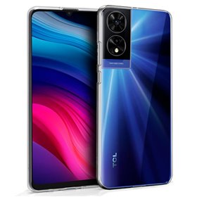 Capa de silicone COOL para TCL 505 (transparente)