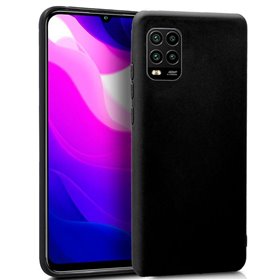 Capa de silicone COOL para Xiaomi Mi 10 Lite (preta)