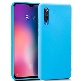 Capa de silicone COOL para Xiaomi Mi 9 SE (azul claro)