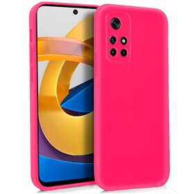 Capa de silicone COOL para Xiaomi Poco M4 Pro 5G / Redmi Note 11S 5G (rosa)
