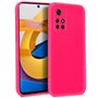 Capa de silicone COOL para Xiaomi Poco M4 Pro 5G / Redmi Note 11S 5G (rosa)