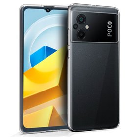 Capa de silicone COOL para Xiaomi Poco M5 Transparente