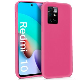 Capa de silicone COOL para Xiaomi Redmi 10 / Redmi 10 2022 (rosa)