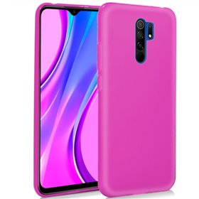 Capa de silicone COOL para Xiaomi Redmi 9 (rosa)