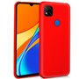 Capa de silicone COOL para Xiaomi Redmi 9C (vermelha)