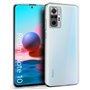 Capa de silicone COOL para Xiaomi Redmi Note 10 / Note 10s (transparente)