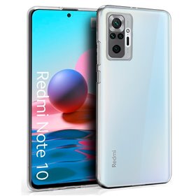 Capa de silicone COOL para Xiaomi Redmi Note 10 / Note 10s (transparente)