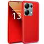 Capa de silicone COOL para Xiaomi Redmi Note 13 Pro / Note 14S / Poco M6 Pro (vermelha)
