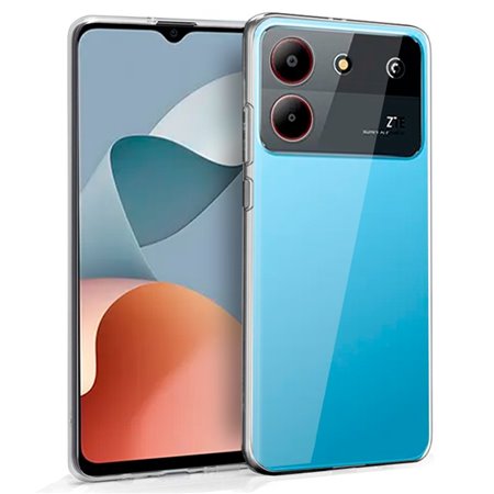 Capa de silicone COOL para ZTE Blade A54 (transparente)