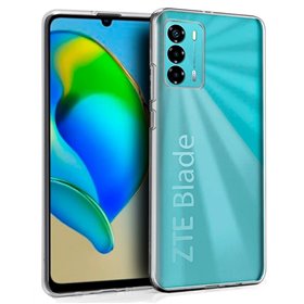 Capa de silicone COOL para ZTE Blade V40 Vita / Blade A72 (transparente)