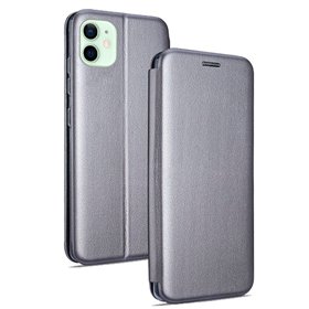 Capa Flip Cover COOL para iPhone 12 / 12 Pro Elegance Prata