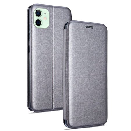 Capa Flip Cover COOL para iPhone 12 / 12 Pro Elegance Prata