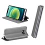 Capa Flip Cover COOL para iPhone 12 / 12 Pro Elegance Prata