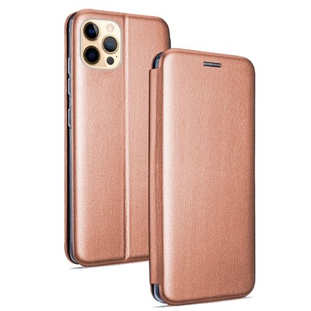 Capa Flip Cover COOL para iPhone 12 Pro Max Elegance Rose Gold