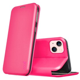 Capa Flip Cover COOL para iPhone 13 Elegance Fúcsia