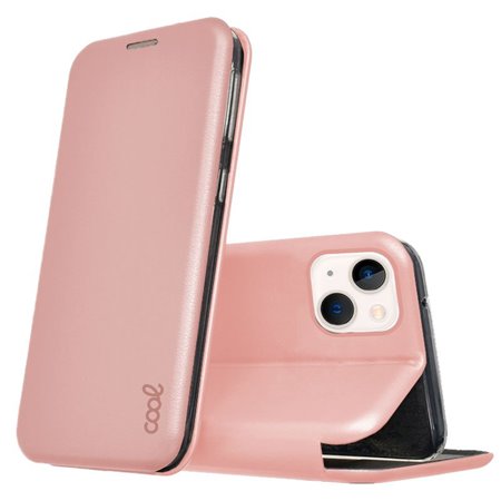 Capa Flip Cover COOL para iPhone 13 mini Elegance Rose Gold