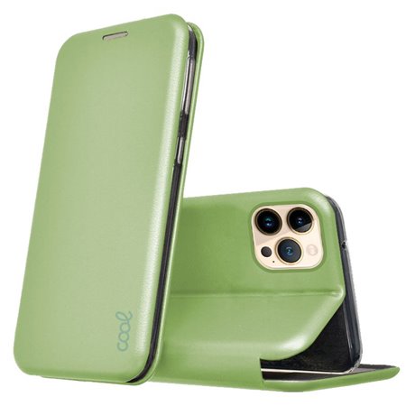 Capa Flip Cover COOL para iPhone 13 Pro Max Elegance Pistache