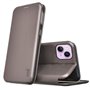 Capa Flip Cover COOL para iPhone 14 Elegance Prata