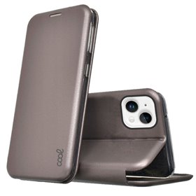 Capa Flip Cover COOL para iPhone 14 Plus Elegance Prata